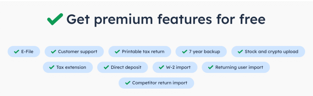 features freetaxusa